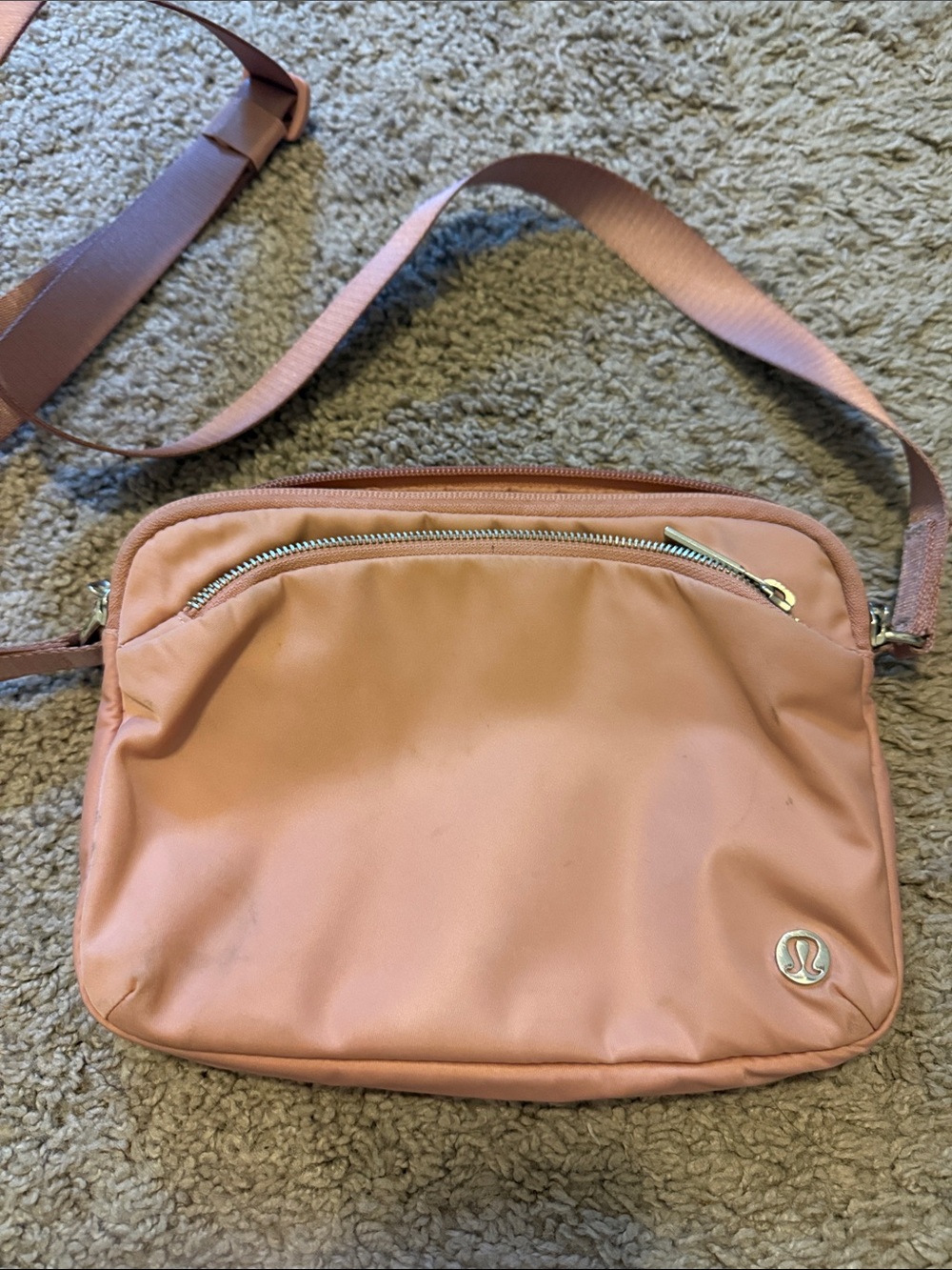 lululemon athletica Blush Pink Crossbody Bag